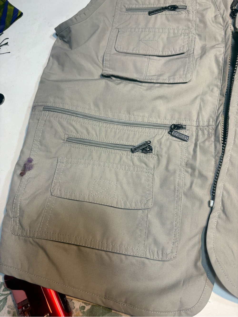 OlympinA Multi-Pocket Outdoor Utility Vest fishing hunting photography travel - Picture 11 of 12